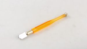 KNIFEZER Pisau Pemotong Kaca Glass Cutter Diamond Cutting Tool - L9 Kuning