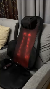 XUTI Neck And Back Massager Electric Body Massage Cushion For Head Back Hip Muscle Relax At Home