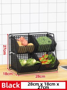 WUBUWEI | Multi-Layer Vegetable and Fruit Organizer