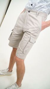 Forest Cotton Twill Cargo Bermuda Shorts | Seluar Pendek Lelaki - 670200