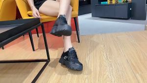 AFRIJA-51 Collection Sepatu Sneakers Wanita Terbaru Cewek Dewasa Keren Murah Kekinian Perempuan Ootd Cewek Korea Warna Hitam Korean Style Ala Selebgram Tinggi Kets Remaja Gaya Trendy Model Jinsurasy Lebaran Jalan Jalan - Lazada