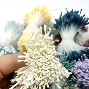 Mini Flowers Stamen Double Heads Artificial Core For Decoration DIY Craft Scrapbook Accessories