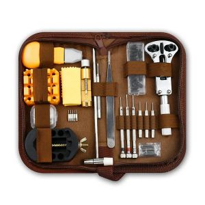 168PCS Watch Repair Tool Kits Watch Link Pin Remover Case Opener Spring Bar Remover Movement Lid Opener Pry Kit Combination Tool
