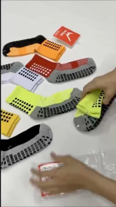 Anti-Slip Football Socks Soccer Basketball Tennis Sport Socks Grip Cycling Riding Socks Men Cycling Exercise