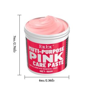 การดูแลสีชมพูอเนกประสงค์ - ทำให้พื้นผิวโลหะและเซรามิกสดชื่น สูตรอ่อนโยนพร้อมกลิ่นหอมติดทนนาน ปลอดสารพิษและปราศจากพาราเบน