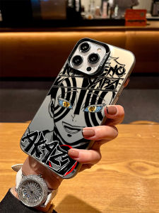 เคสโทรศัพท์มือถือลายการ์ตูน Ghost Slayer สำหรับ Apple 17 16 pro Max 15 pro 13 12 11 14 XR XS Max ป้องกันการตกหล่น