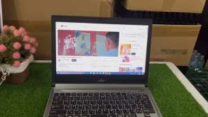 โน๊ตบุ๊ค Fujitsu Lifebook E736/P lntel (R) Celeron (R) CPU 3955 U 2.00 hgz 2.00 ghz RAM 8 GB HDD 500 GB windows 10 pro หน้าจอ 12.5 นิ้ว มีกล้อง