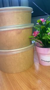 (10pcs) Premium Disposable Kraft Brown Paper Bowl/Mangkuk Kertas