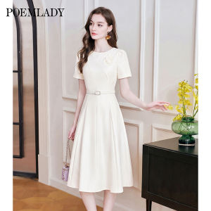 POEMLADY | Banquet Waist Shaping Midi Dress