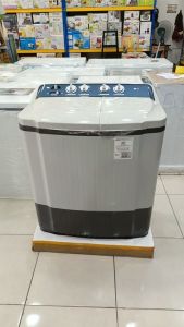 LG Mesin Cuci 2 Tabung 8 KG P8000N Low Watt Cuci dan Pengering
