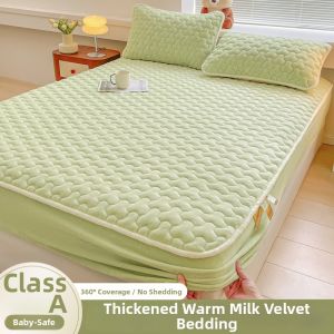NAIYOUCHENG | Warm Thickened Mattress Protector Set