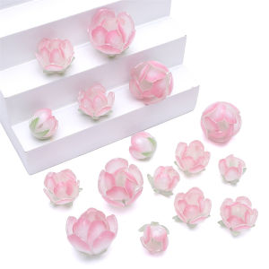 1pc Pink Acrylic Peach Blossom Charms Flower Beads for Women Necklace Bracelet Key Chains DIY Craft Jewelry Making Loose Beads