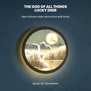 【Upgrade】3colors Nordic New Mural Lamp Bedside Bedroom Living Room Modern Mural Staircase Corridor Decoration