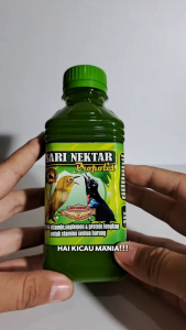 Sari Nektar Propolis Jumbo Isi 300ml Tanpa Kulkas dan Tanpa Kroto Suplemen Burung