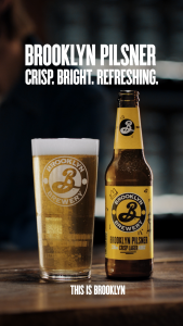Brooklyn Pilsner Crisp Lager Craft Beer Pint (24 x 330ml)