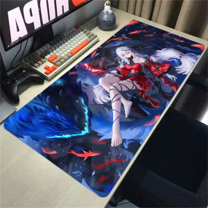 Large Gaming Mouse Pad Arknights Game Rubber Computer Desk Mat Anime Non-Slip Mousepad Locking Edge Mouse Mat HD Print Carpet XL