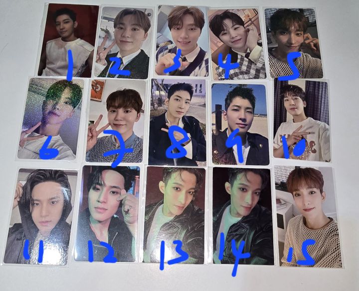 WTS SEVENTEEN KPOP OFFICIAL ALBUM WONWOO JEONGHAN MINGYU DOKYEOM DK