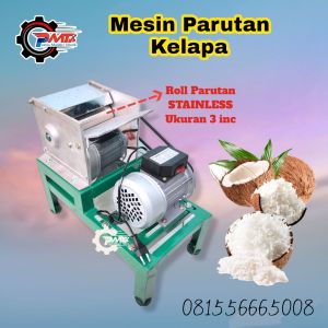 Mesin Parutan Kelapa Singkong Ubi - Alat Parut Kelapa Pakai Dinamo Listrik