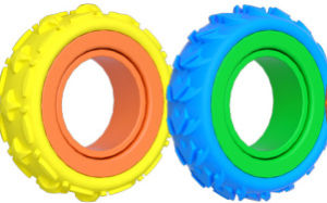 WOWEIAOKUANG | Sensory Pressure Relief Spin Toy For Students