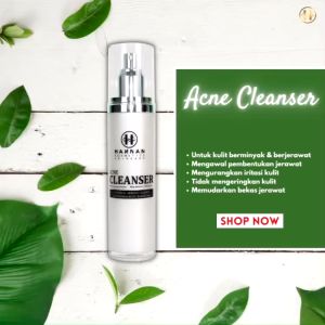 Hannan Acne Cleanser | Gentle Facial Wash Cleanser for Oily & Acne Prone Skin | Anti-Acne & Deep Oil Control
