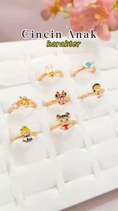 CA 003 - Cincin Xuping Cincin Anak Karakter Lucu Murah Perhiasan Lapis Emas 18K