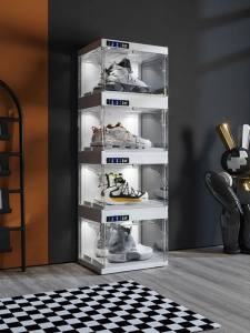 MAYi BOX | Dustproof Large Capacity Intelligent Glowing Storage Shoe Rack