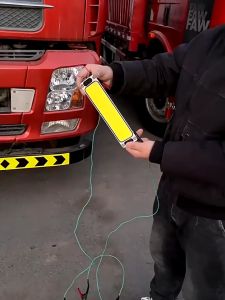 12-24V COB Car Reading LED Night Strip Light Interior Light Ceiling Lamp with Switch Button