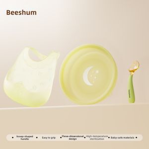 Beeshum | PPSU Baby Resistant Biting Silicone Handle Spoon