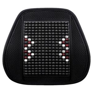 Lumbar Support Breathable Wooden Bead Cushion For Car