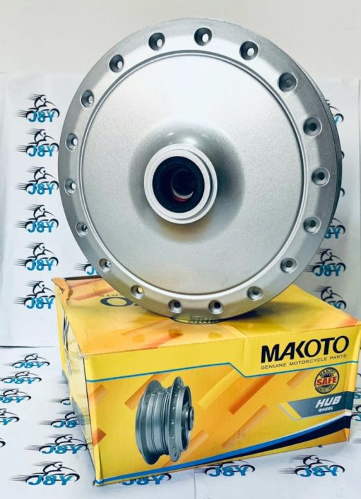 Front HUB w/ Bearing Assembly Barako 175 MAKOTO Makoto Motorcycle
