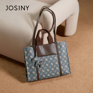 Josiny | Commuting Large Capacity Tote Bag Retro Style