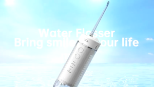 JTF F200 Portable Water Flosser with UV lamp - White