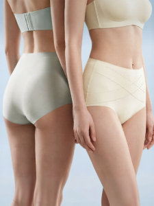 Cool Ice Silk Waist Shaping Invisible Briefs