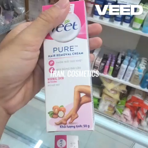 Kem Tẩy Lông Veet Tẩy Lông Da Thường Veet Có Khả Năng Tẩy Lông Hiệu Quả Tẩy Sạch Lông Cứng - TRAN.Cosmetics.