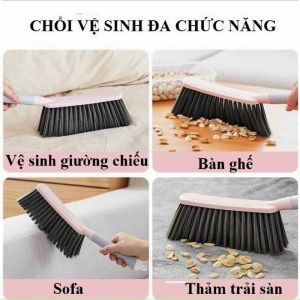 Chổi quét bụi đa năng chổi quét bàn thờ đồ dụng đa năng có tay cầm dài lông mềm dễ sử dụng tiện ích cho gia đình