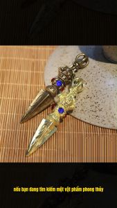 Tượng Chày Tây Tạng Kim Cương Bằng Đồng - Vẻ Đẹp Của Sự Thanh Tịnh và Sức Mạnh Linh Thiêng (Kích Thước: 2 x 9cm)