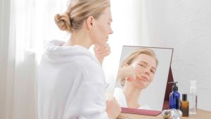 NAPURE FOLDING MIRROR SIZE LL กระจกตั้งโต๊ะ (4510510775207)