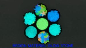 Rennas 10pcs luminous glowing artificial stone Fish Tank For Fish Glow Pebble Fake Aquatic Plants