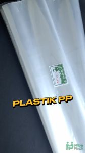 Plastik PP Lebar 50 & 60 Tebal 06 50x80 60x100 Kantong Bening Transparan