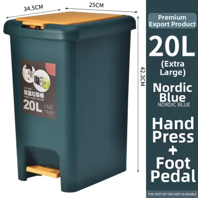 Odor-preventing Diaper Bin Foot-operated Sealed Large Capacity