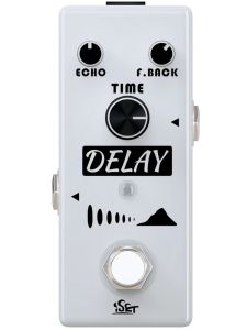 IRIN | ISET PD-6 Delay Guitar Effect Pedal Analog Mountain Delay Effect Mini True Bypass Pedal Electric Guitar Bass Accessories
