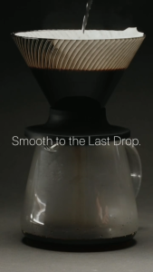 Phễu V60 NEO pha cà phê Hario V60 dripper Neo VDN 72 rãnh size 02 (nhựa Tritan Eastman và silicone)