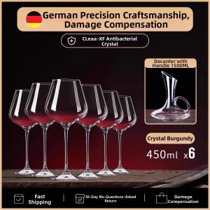 BOANG | Home Creative Crystal Wine Glass Set Decanter European Style Goblet