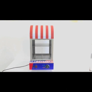 High Quality Countertop Electric 2-Tier Hot Dog Steamer Machine with Bun Warmer  Electric Steamer with Adjustable Temperature and Water Tank