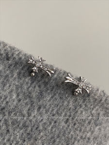 Elegant Zircon Cross Ear Bone Clip Fashionable Minimalist Style Alloy Ear Jewelry for Daily Use Trendy Accessories for Women