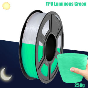 TPU High Speed Filament 1.75mm Flexible Roll 95A Soft 3D Printer Filament 250g/500g/1000g Spool  Fit Most FDM Printer