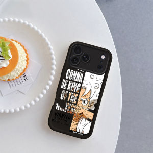 One Piece | Anime ONE P-PieceS Luffy Zoro phone case For iPhone 11 12 13 14 15 16 17 E Pro Max Plus Mini Lens Protective Black Soft Shell