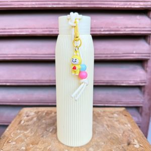 News Tumbler Jepang / Botol Minum Kaca 500ml (Free Gantungan Boneka Labubu) Botol Minum Macaroon Cantik Viral Terbaru Dan Berkualitas Murah