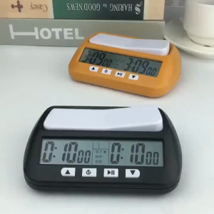 【Ready Stock】Digital Chess Clock Count Up Down Chess Competition Board Game Timer Stopwatch