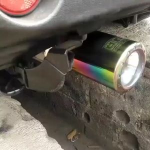 KNALPOT MOBIL RACING HKS + RESONATOR 1 PAKET MOBIL MATIC DAN MANUAL